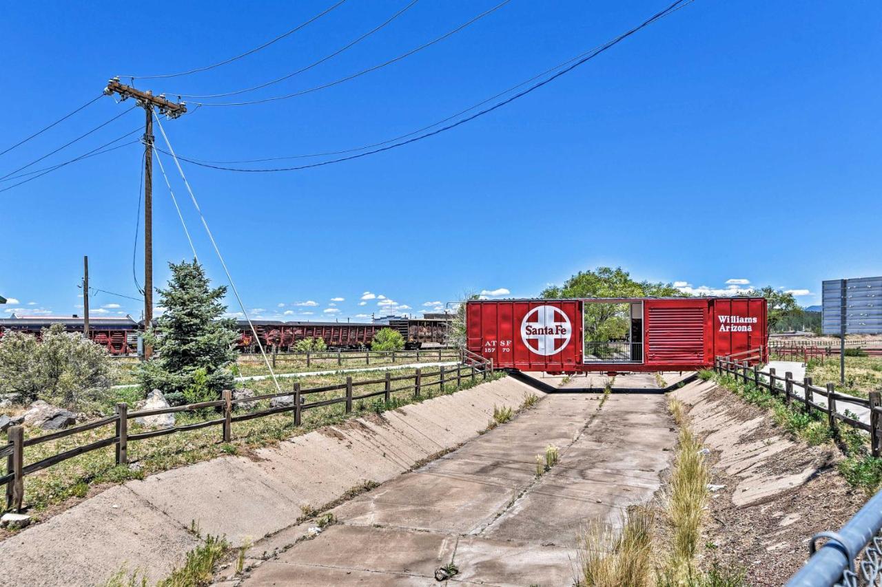 Central Williams Studio With Fireplace On Route 66! Apartment ภายนอก รูปภาพ