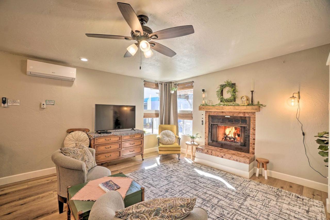 Central Williams Studio With Fireplace On Route 66! Apartment ภายนอก รูปภาพ