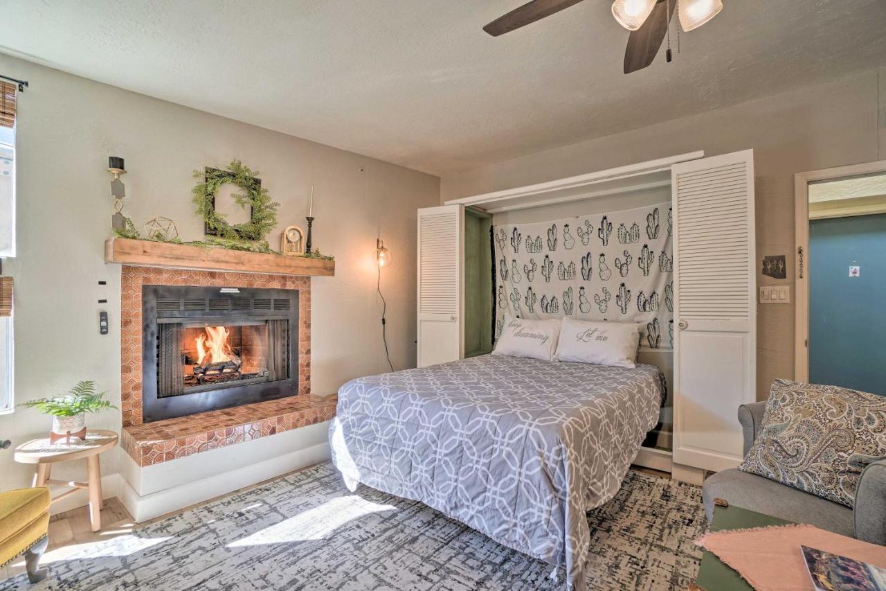 Central Williams Studio With Fireplace On Route 66! Apartment ภายนอก รูปภาพ